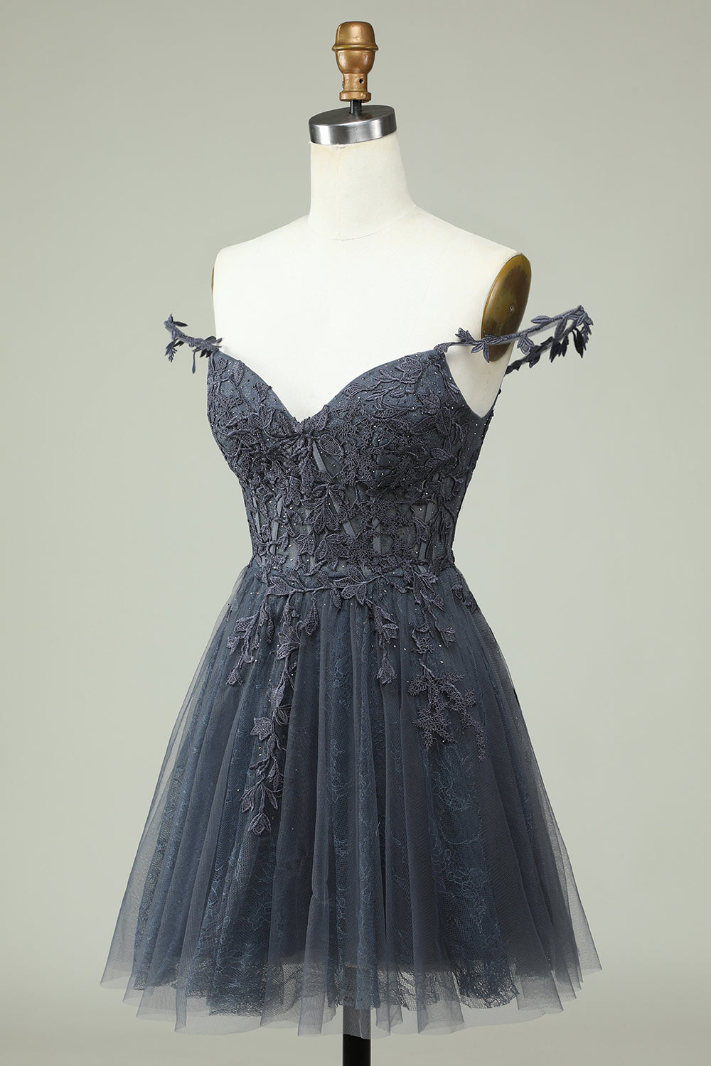 Mint Homecoming Dresses Backless Short Cocktail Dresses with Appliques