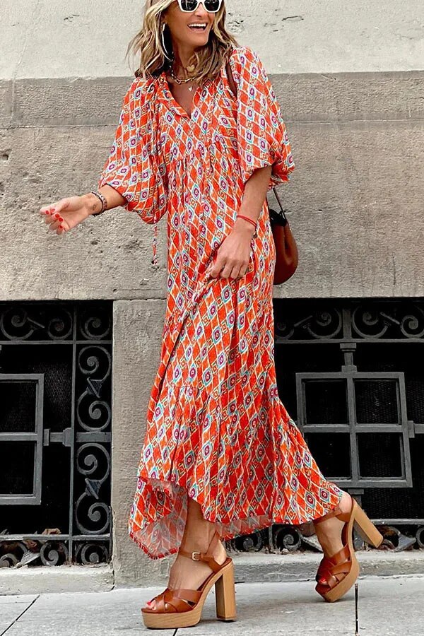 Oprah Bohemian Dress for Women Effortless Chic Look