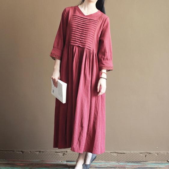 Mulberry linen summer maxi dress long sundresses plus size linen clothing