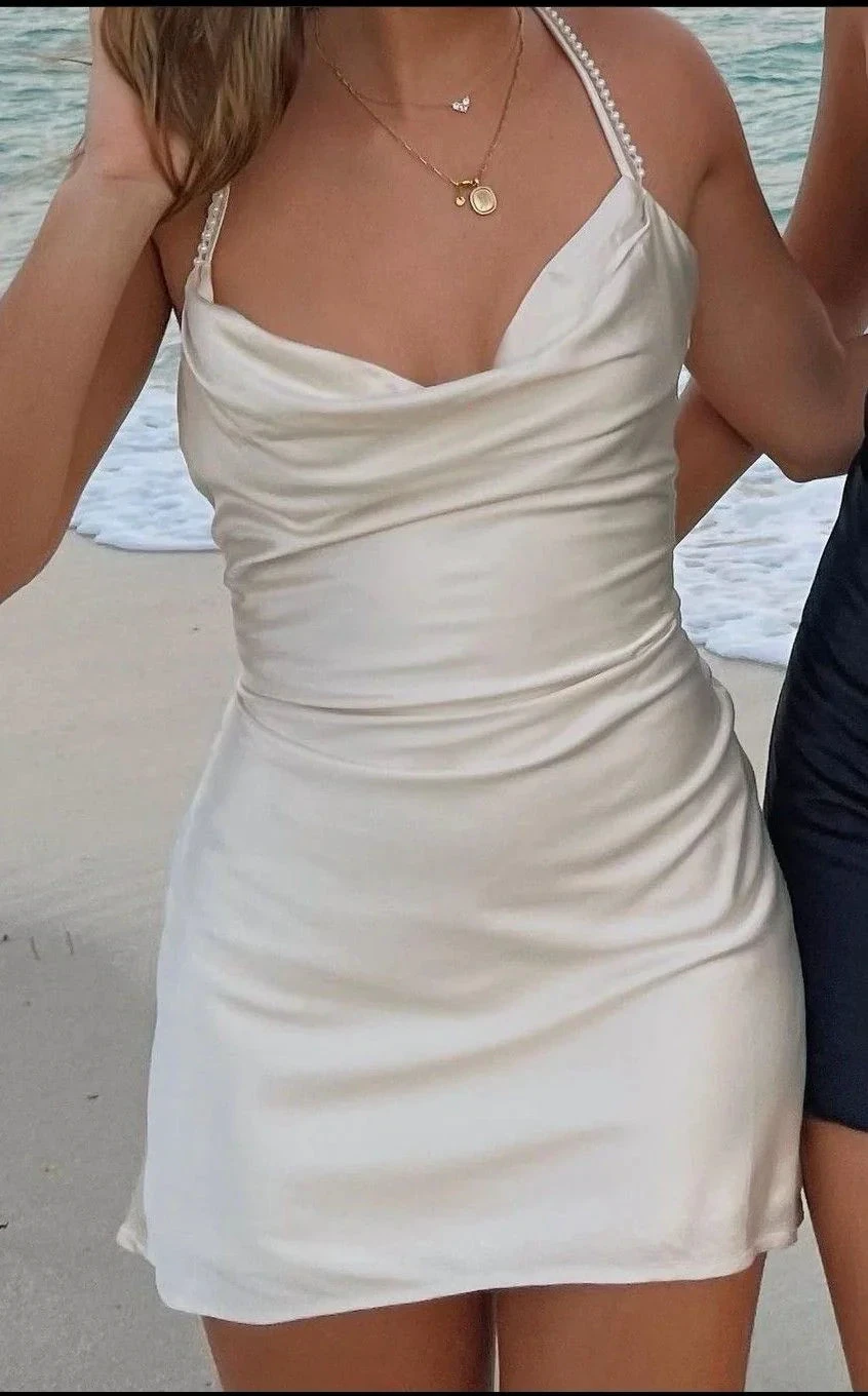 Sexy Tight Homecoming Dress Beach Dress (ZD11762)