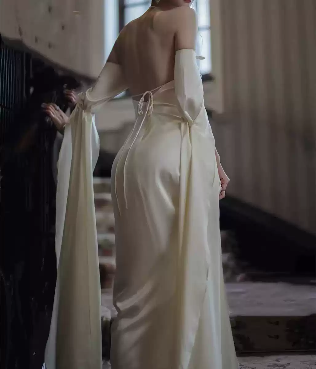 Mermaid Long Prom Dress New Arrival Prom Dress Sexy Evening Dress - View 4 | VelvetHem