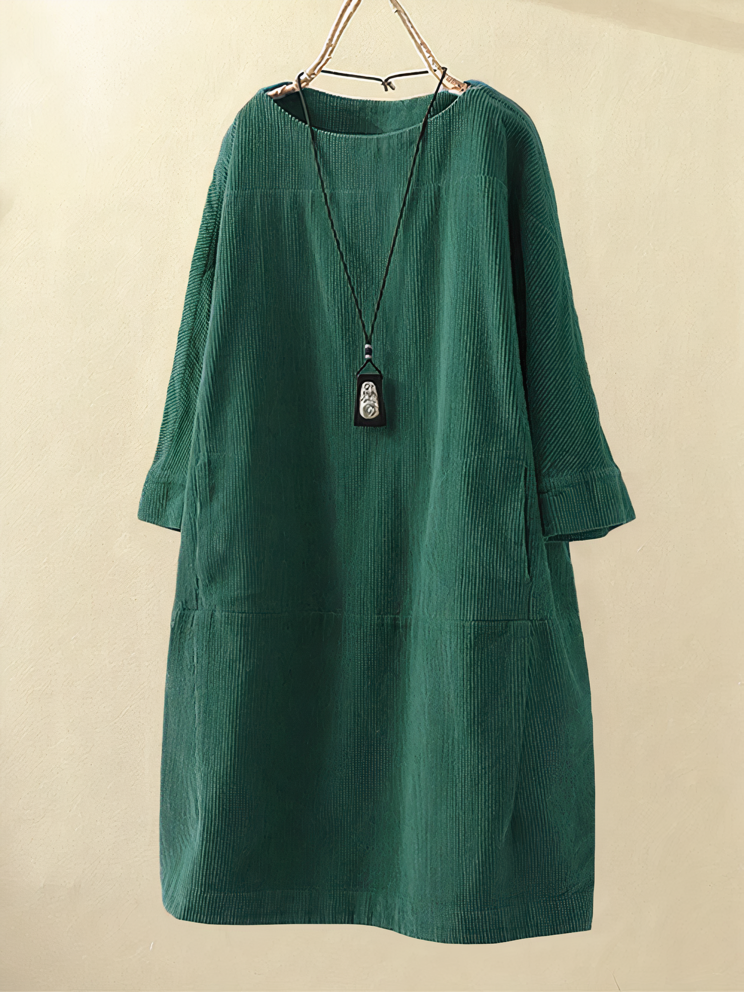 Fernanda Premium a Line Corduroy Dress Statement Occasion Edit