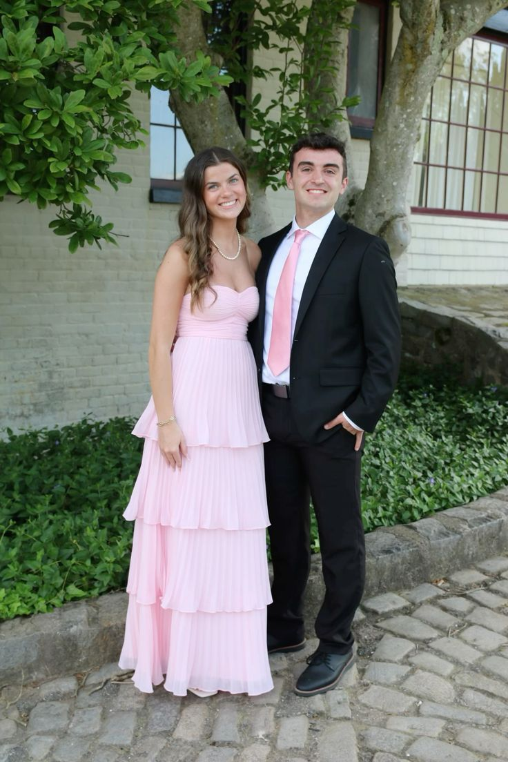 Pink Chiffon Pleated A Line Prom Dress Strapless Party Evening Gown - VelvetHem