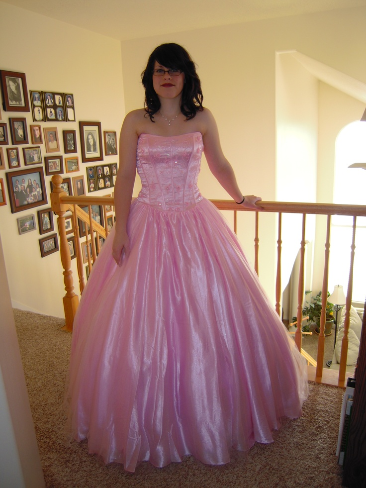 Sweet Pink Strapless Ball Gown A Line Birthday Quinceanera Dress - VelvetHem