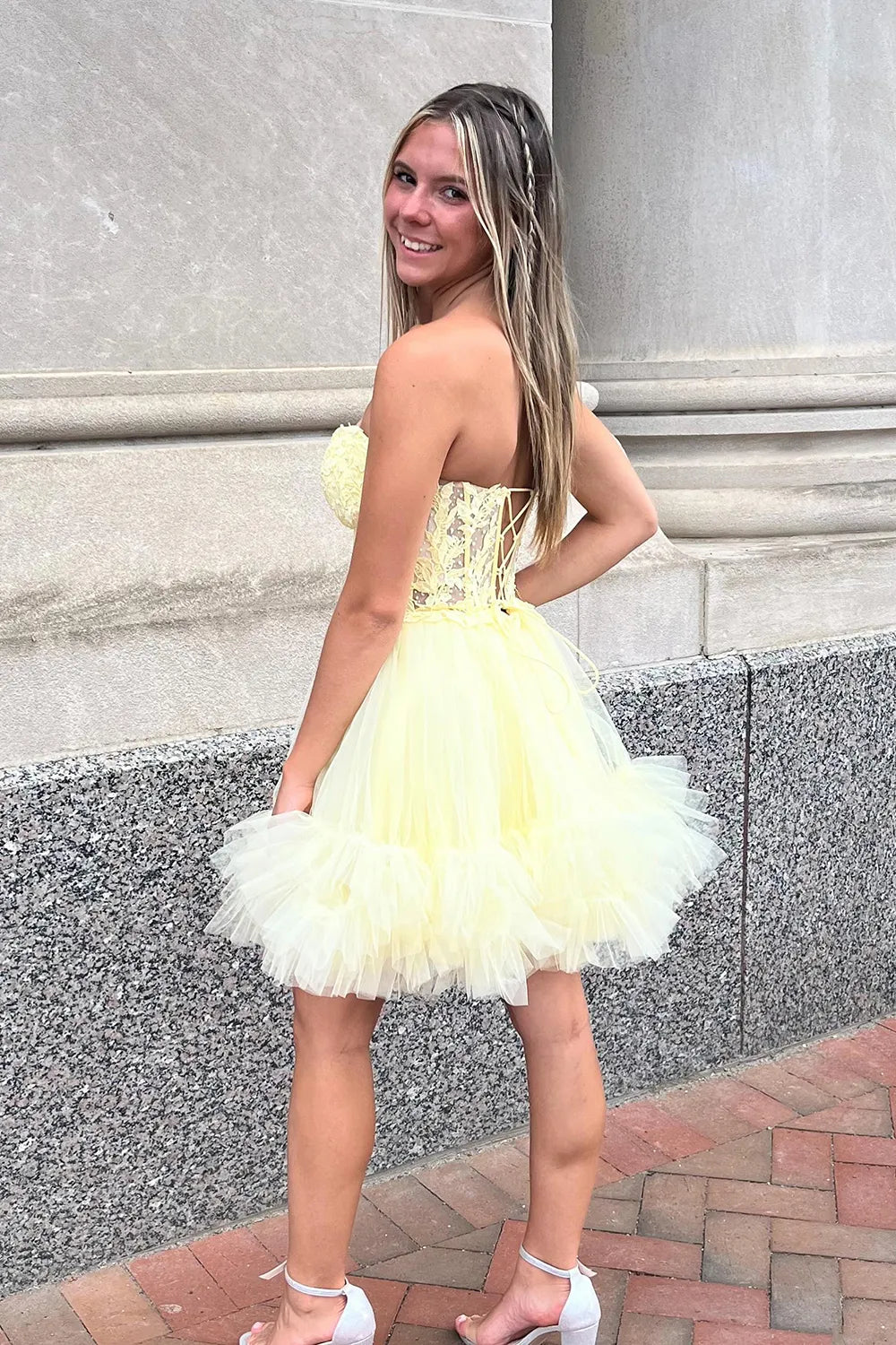 Navy Homecoming Dresses Beaded A Line Short Cocktail Dresses with Appliques