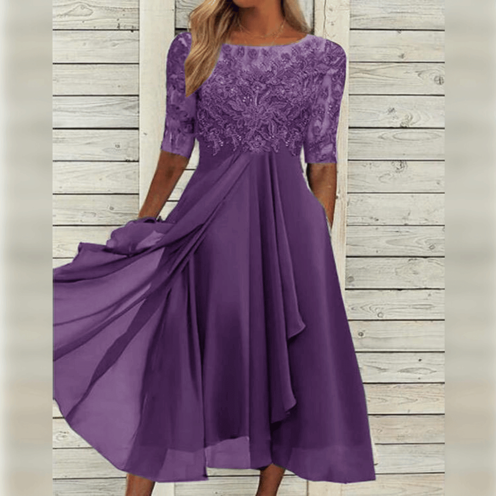 Oprah Elegant and Casual Summer Dress for Women Cocktail Hour Style