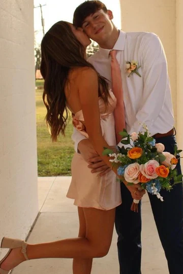 Simple Sweetheart Neck Green Sheath Mini Party Dress Short Graduation Homecoming Dress - View 5 | VelvetHem