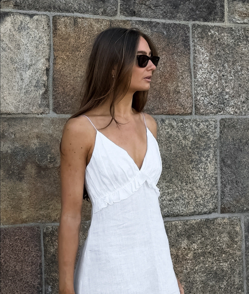 Ennis Maxi Dress White