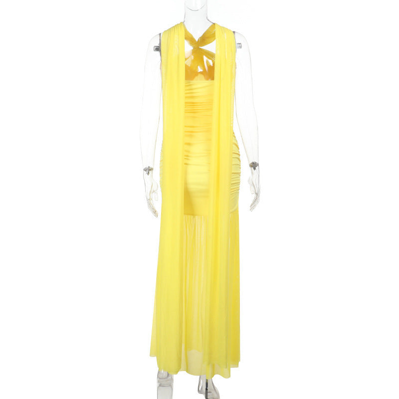 Canaria Maxi Dress Yellow