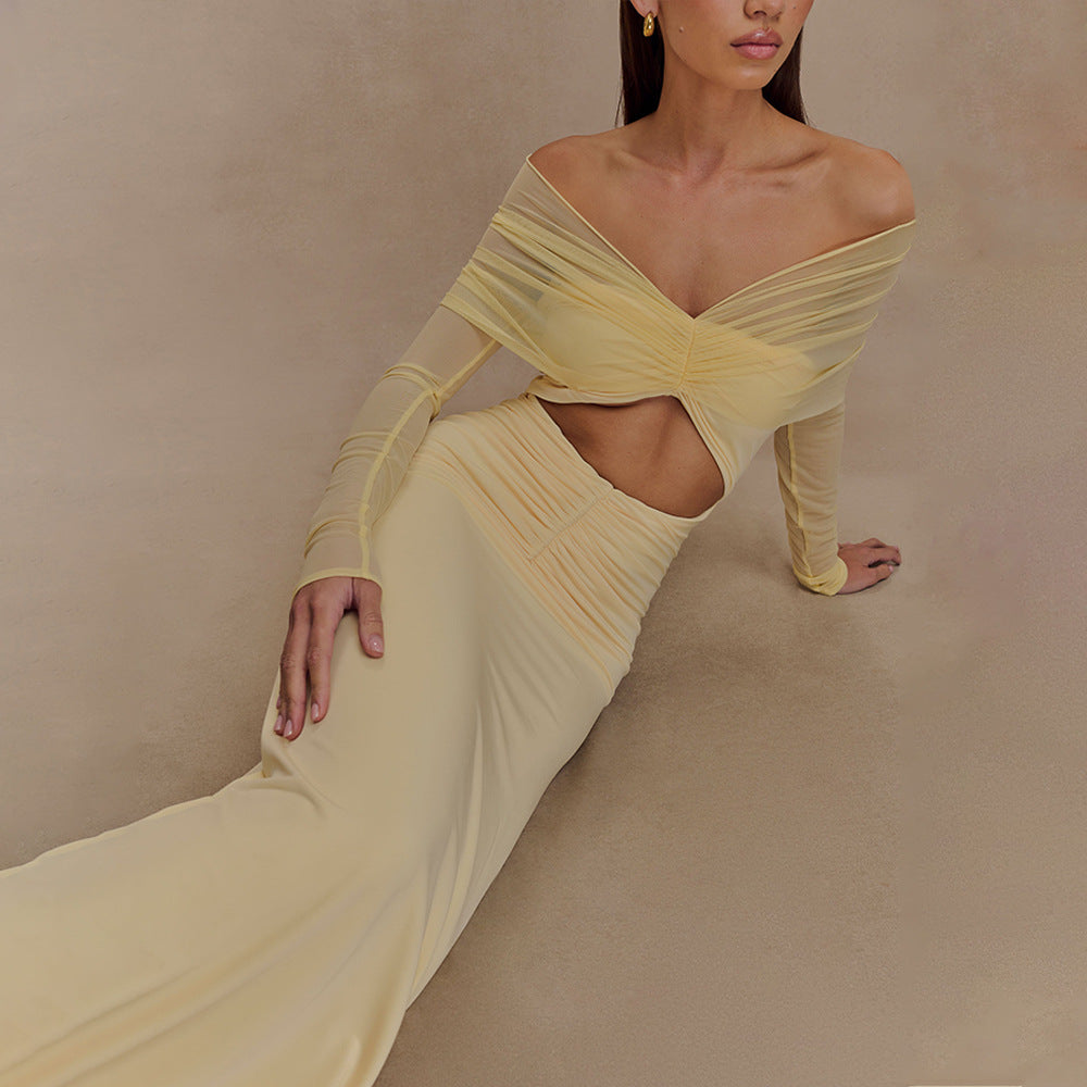 Siela Maxi Dress Yellow