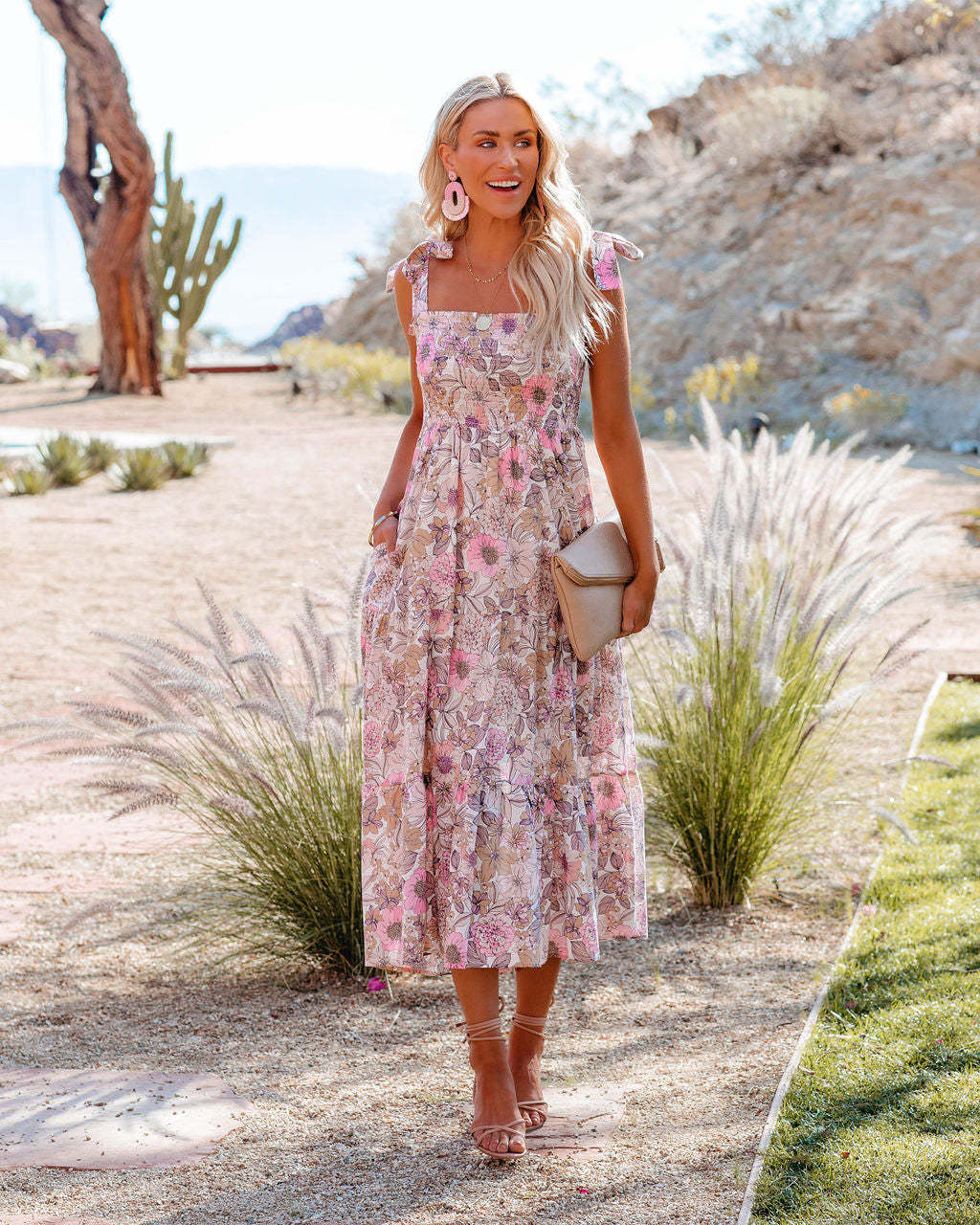 Dandy Cotton Pocketed Button Down Midi Dress FINAL