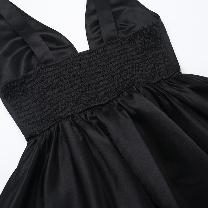 Snowdrop Mini Dress Black