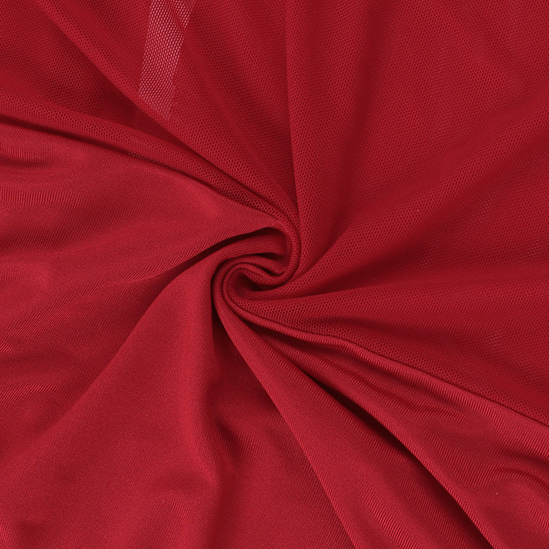 Raze Halter Dress Red