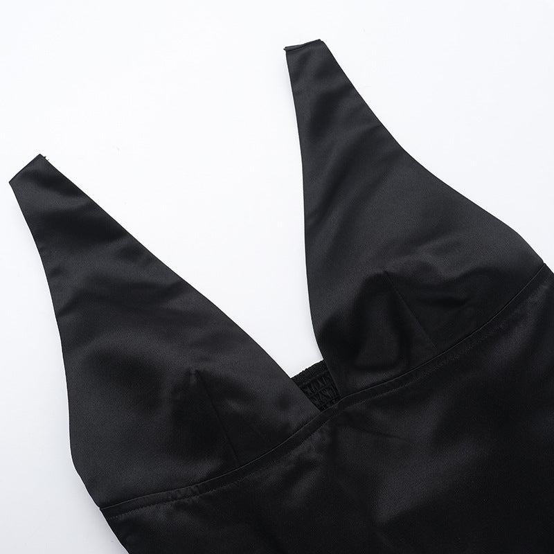 Snowdrop Mini Dress Black