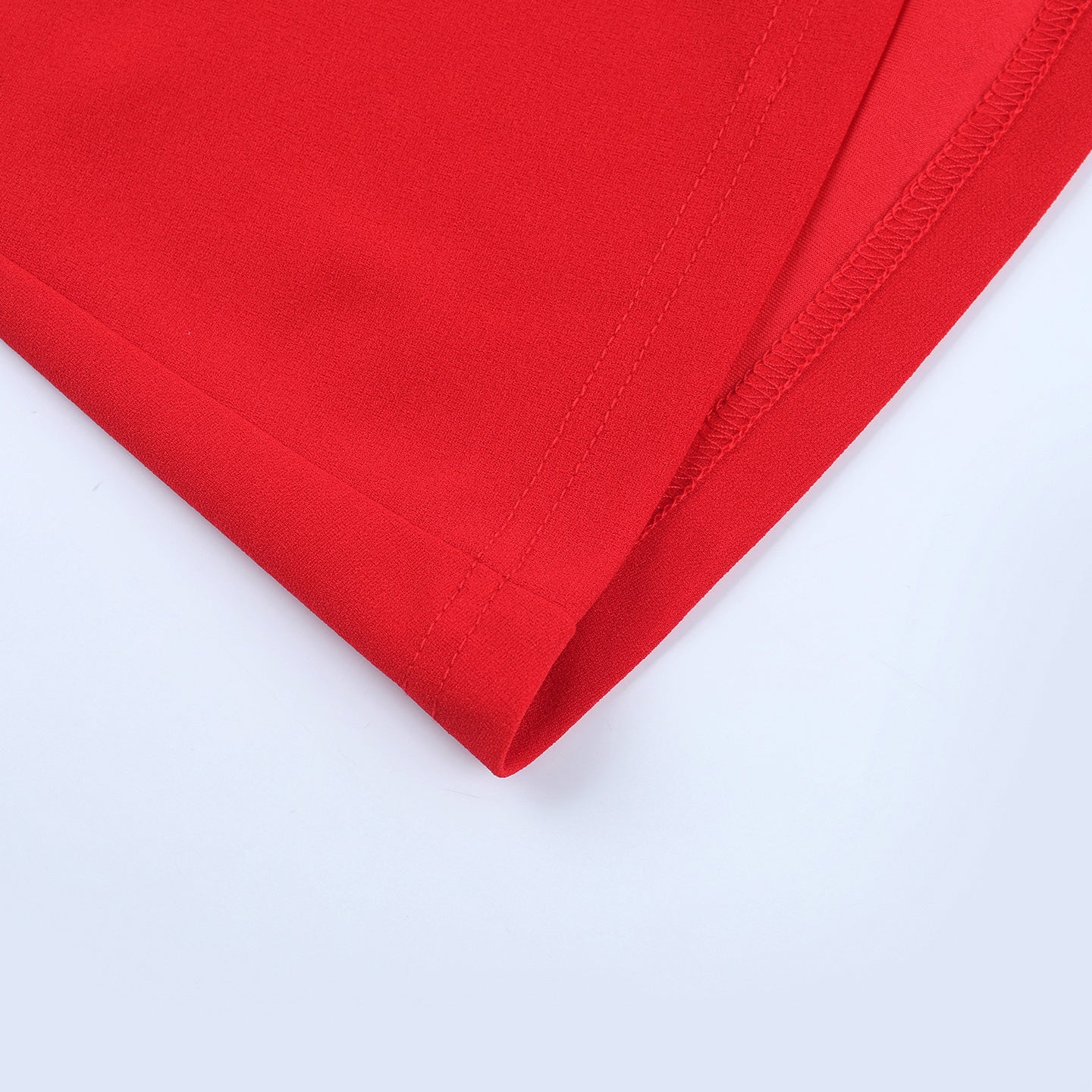 Carnes Midi Dress Red
