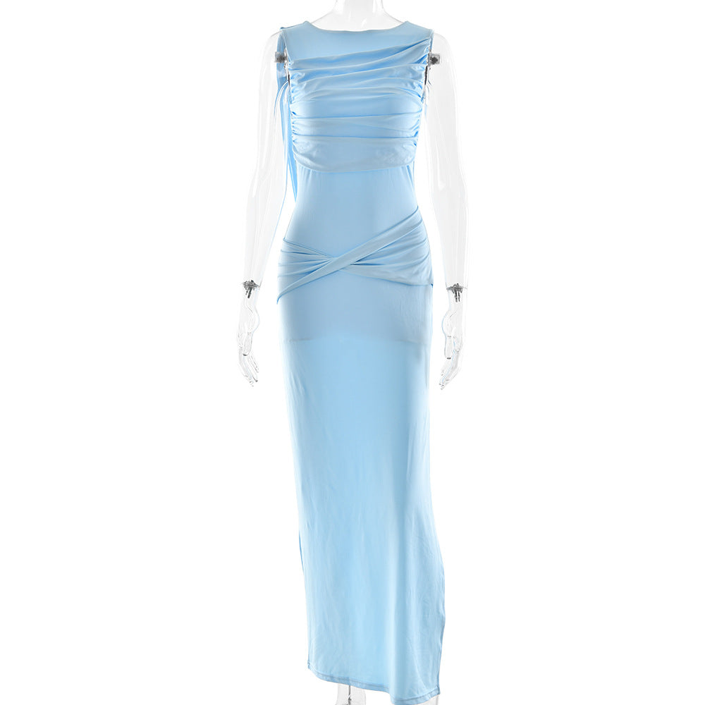 Ricosa Maxi Dress Blue
