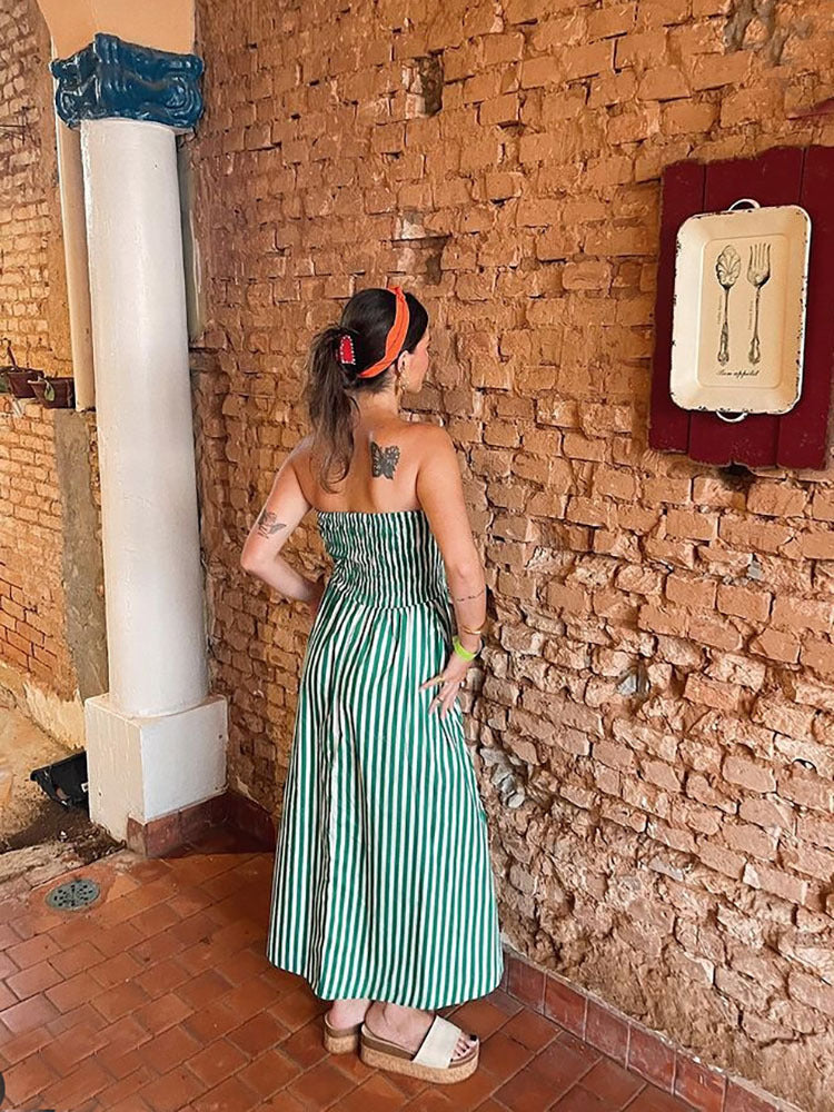 Damaris Midi Dress Green