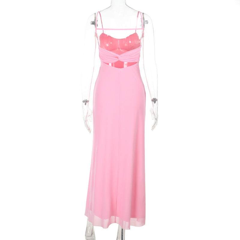 Cullen Midi Dress Pink