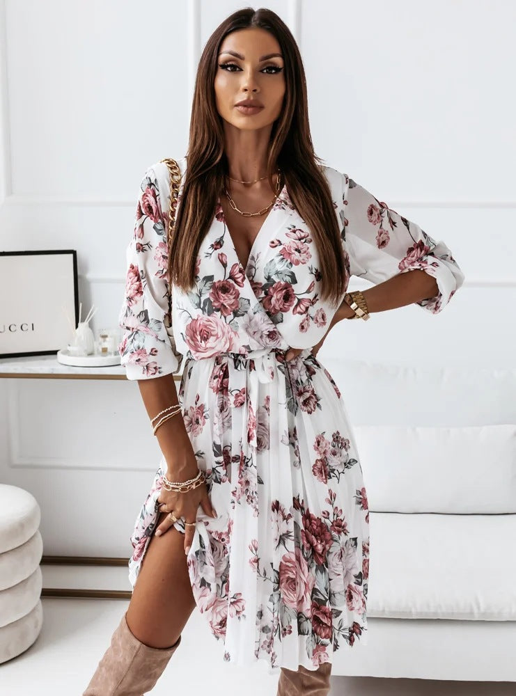 Truffle Floral Tie Dress FINAL