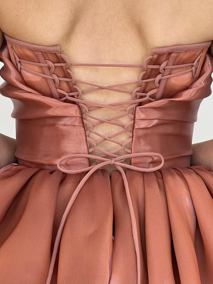 Cute Blush Pink V Neck Pleated Short A Line Cocktail Dress Homecoming Dress