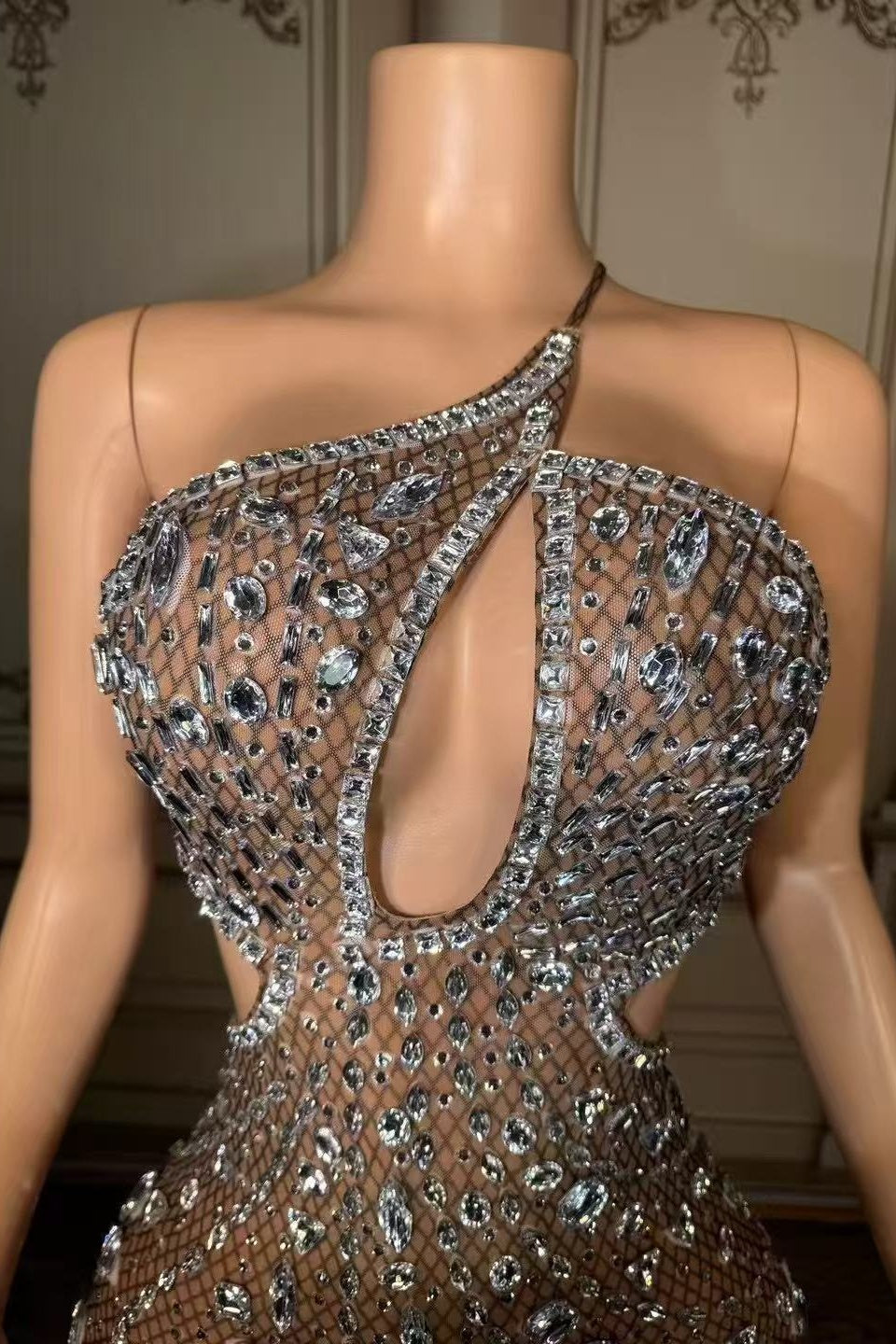 One Shoulder Homecoming Dresses Cut Out Bodycon Party Cocktail Dresses