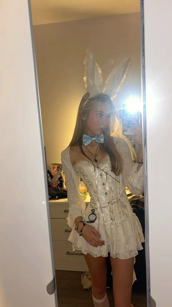 Sweet White Strapless Feather Embellished Lace Mini 16th Birthday Homecoming Dress - View 5 | VelvetHem