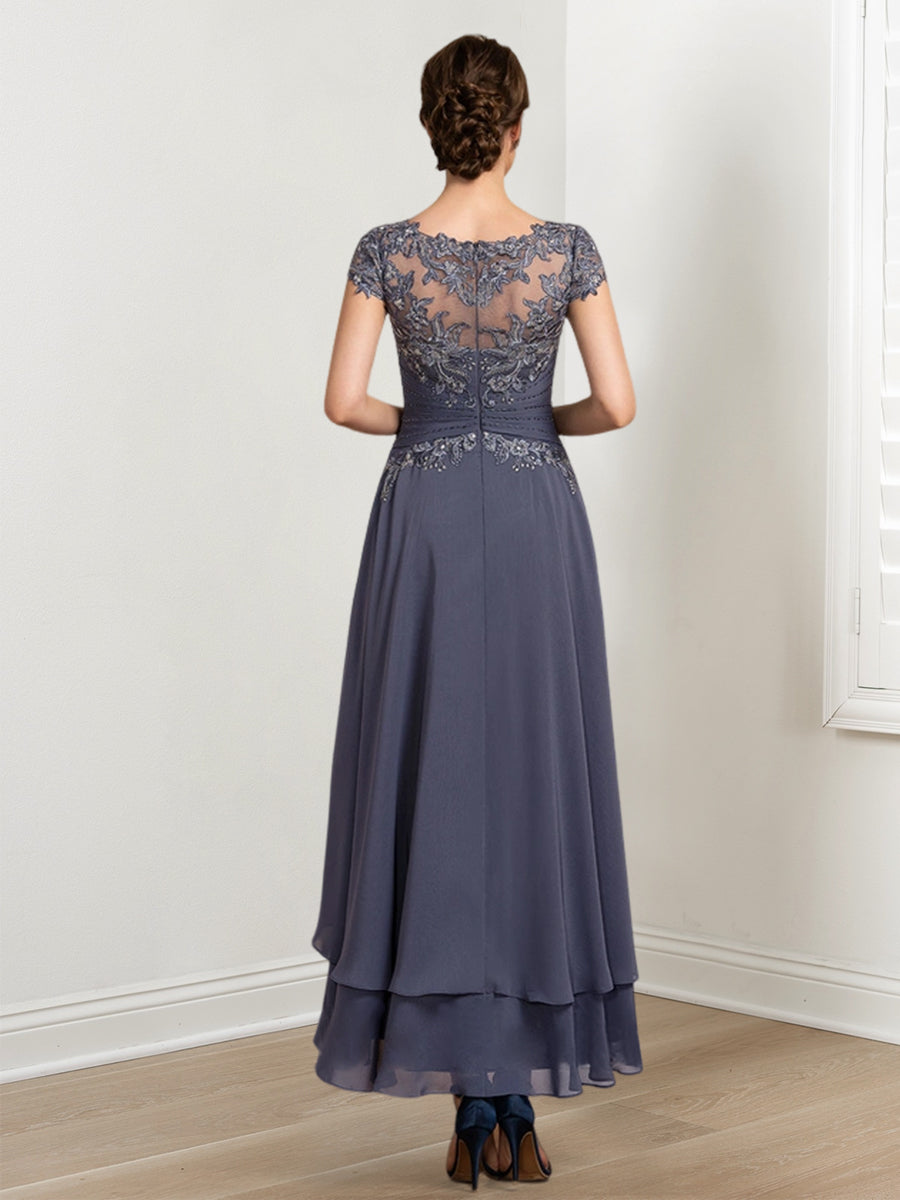 Princess A Line Mother of the Bride Dress Featuring Applique
