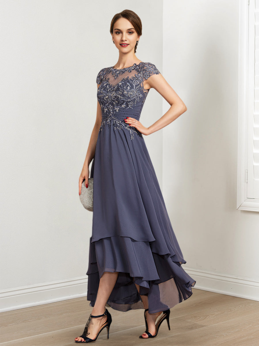 Princess A Line Mother of the Bride Dress Featuring Applique