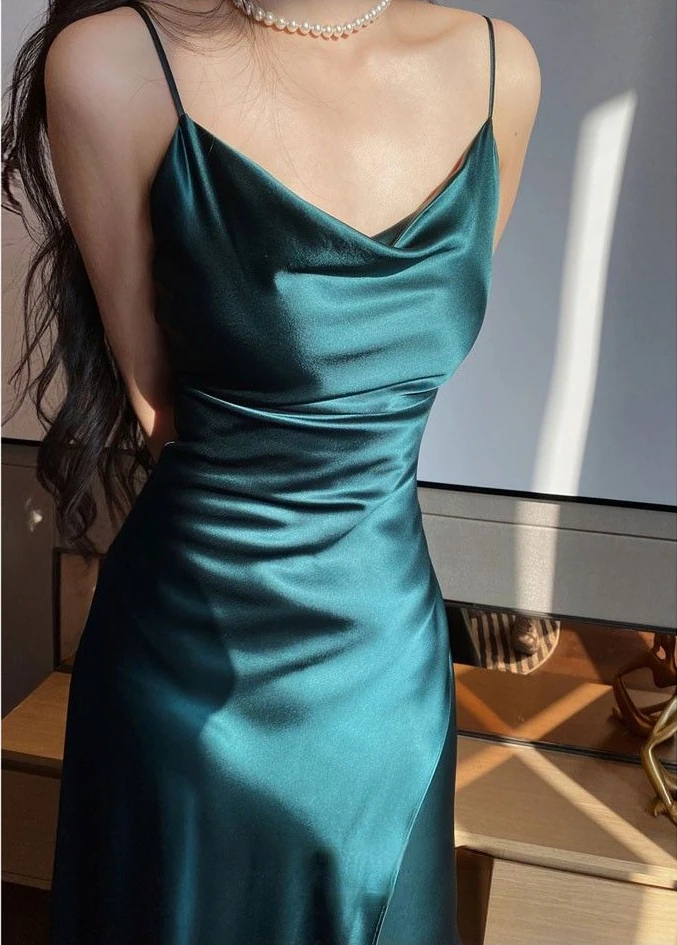 Prom Dress Long Party Dress Outfit, Evening Dress Simple Formal Dress fg6076 - View 3 | VelvetHem