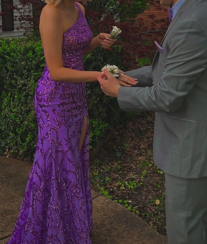 Mermaid long prom dress Evening Gown Party Dress - View 3 | VelvetHem
