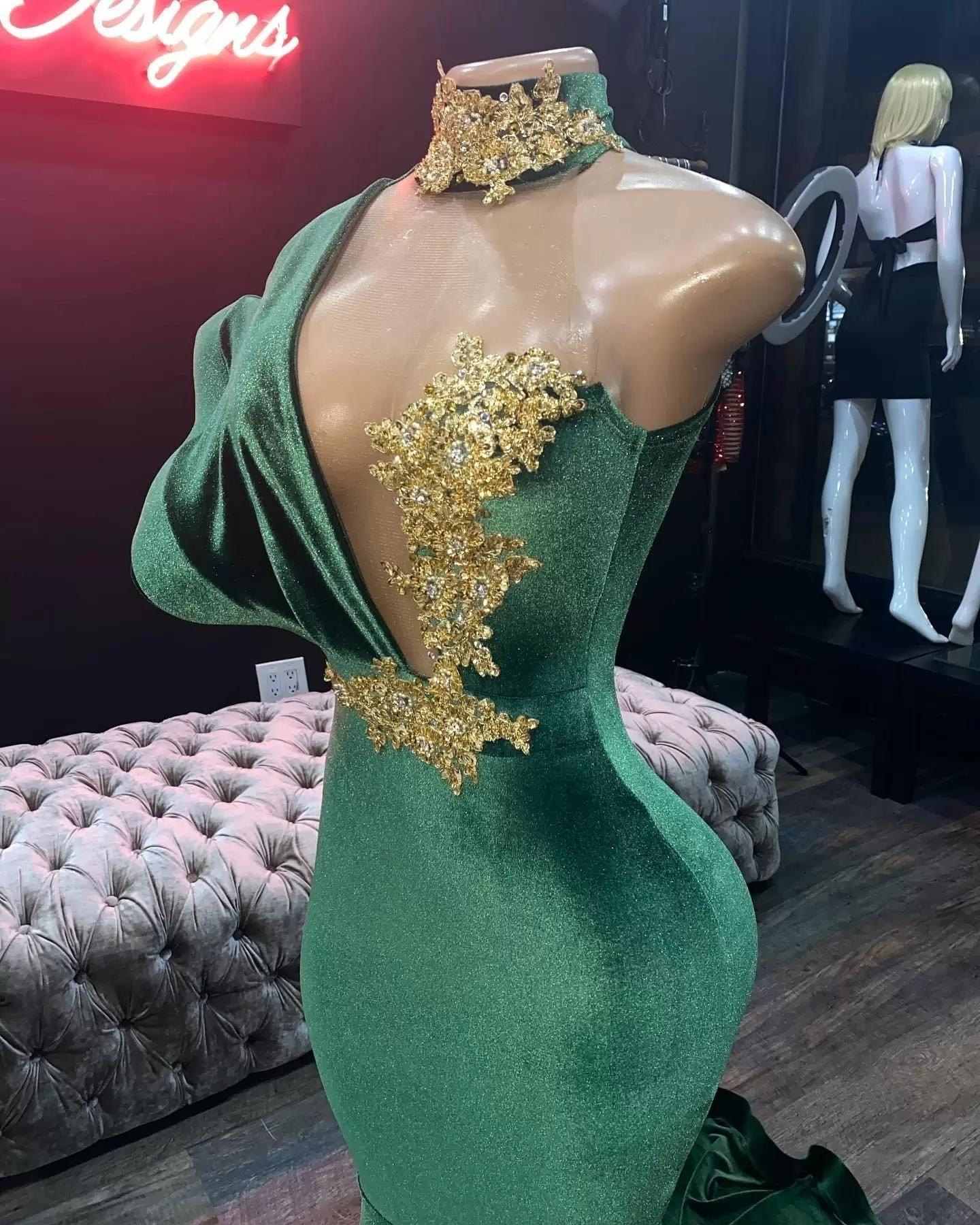 Green Evening Prom Dresses, Long Prom Dress