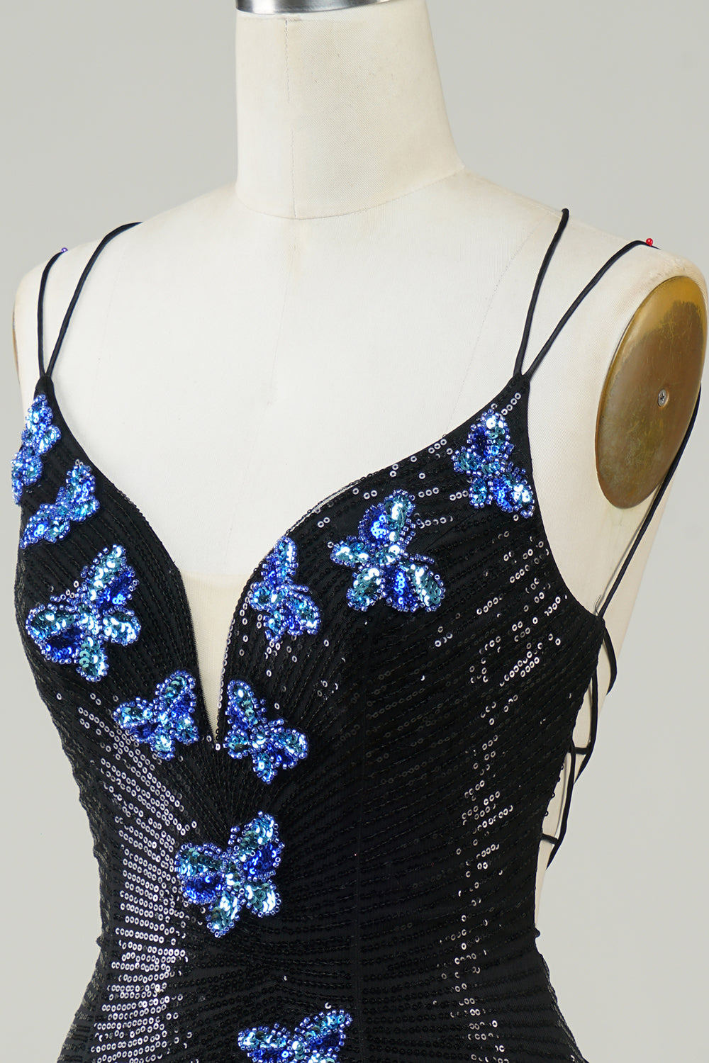Royal Blue Homecoming Dresses Sequin Beaded Tight Short Cocktail Dresses