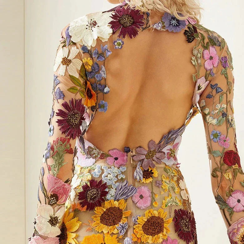 Cristina Effortless Perfect Floral Dress for Spring and Summer Designer Edit