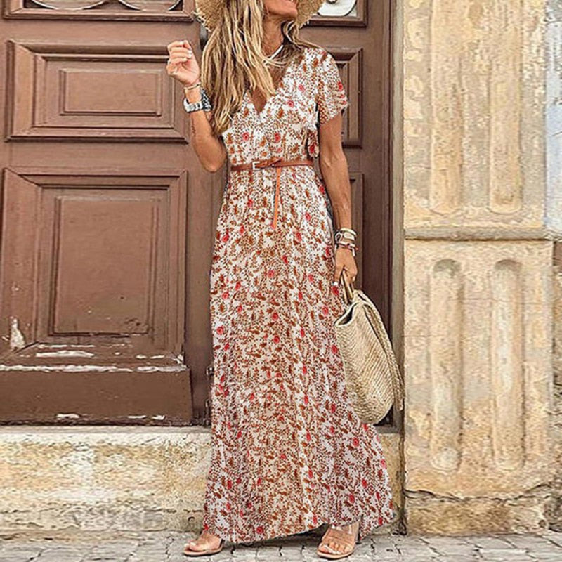 Xenia Classic and Stylish Summer Dress for Women Timeless Daily Style