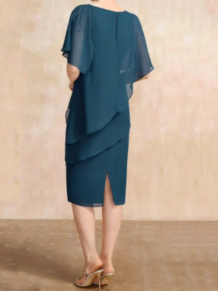 Celestina Chiffon Maxi Dress for Women Casual Daywear