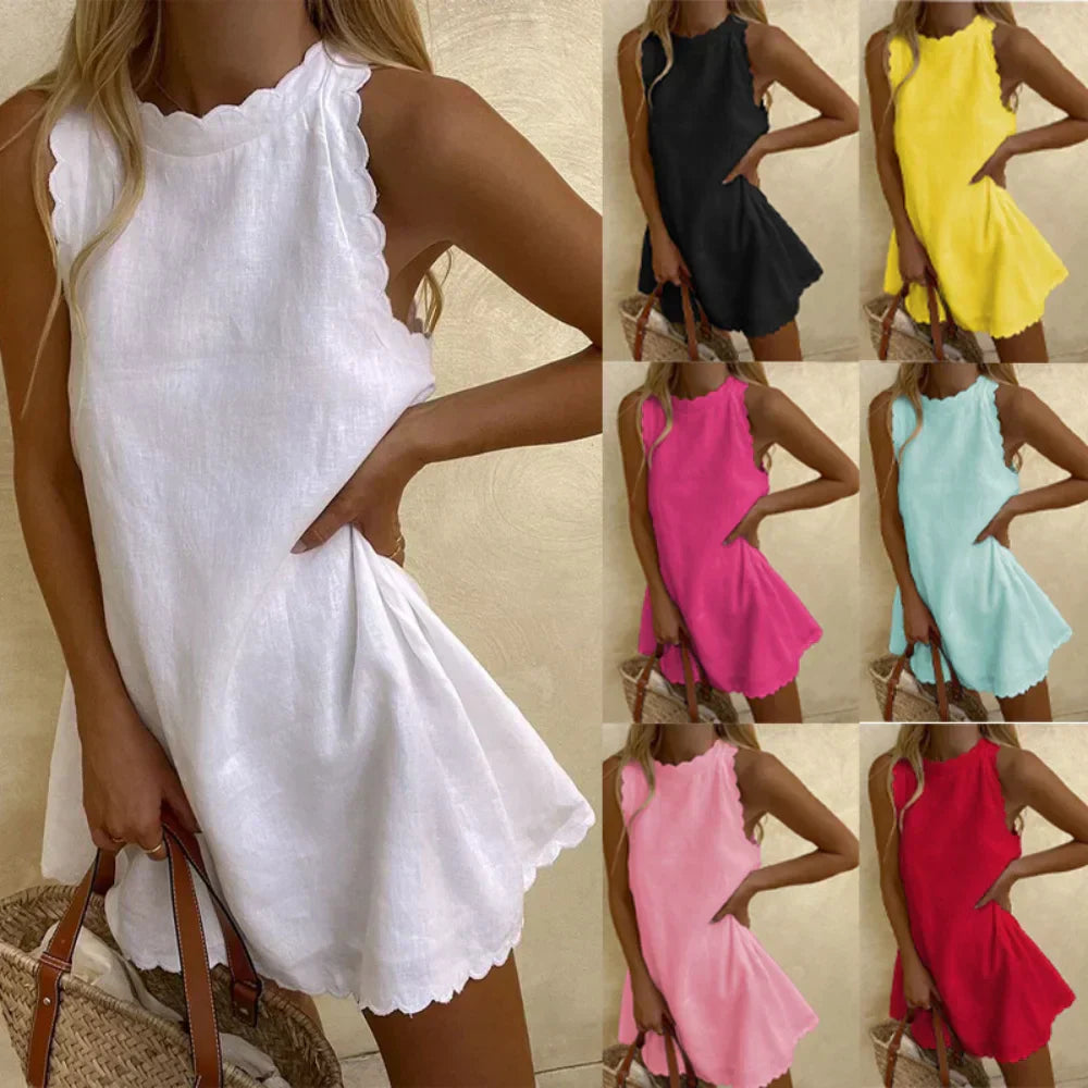 Annabel Statement Casual Vintage Dress Chic Silhouette Collection