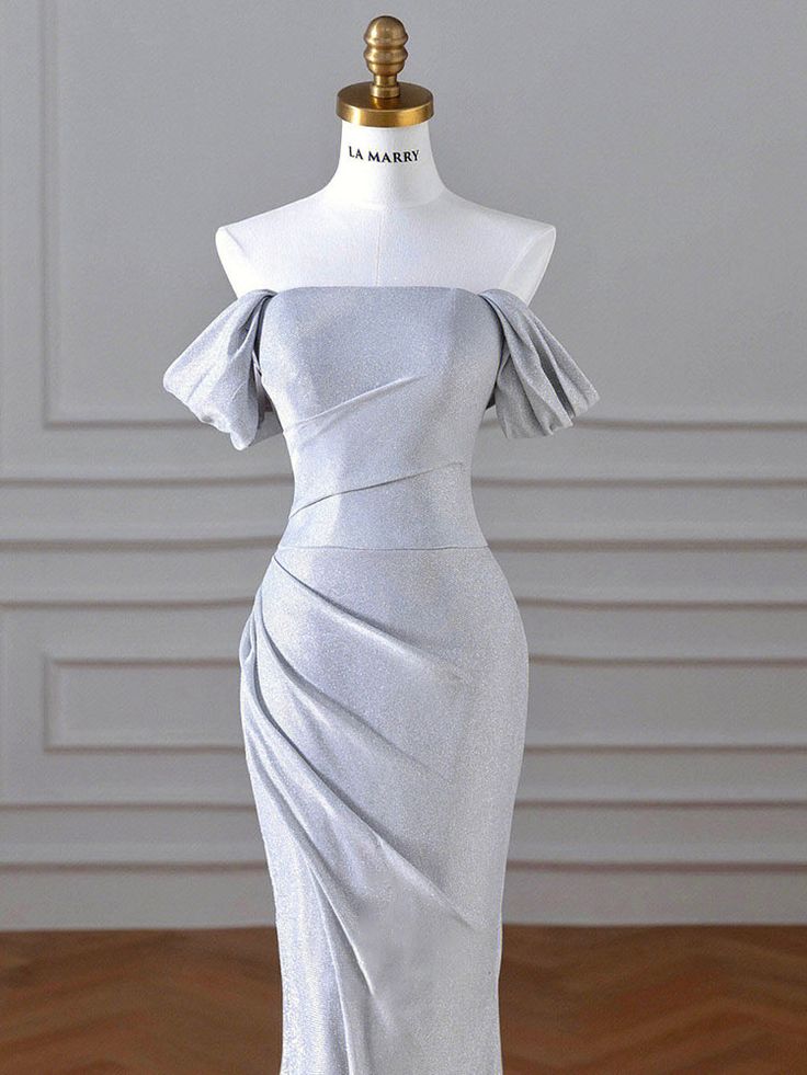 Sexy One-shoulder Evening Dress Slim Annual Show Host Dress Dinner Will Dress Prom Dresses