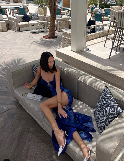 Pretty Mermaid Spaghetti Straps Royal Blue Long Prom Dress Evening Dress Formal Dress - View 6 | VelvetHem
