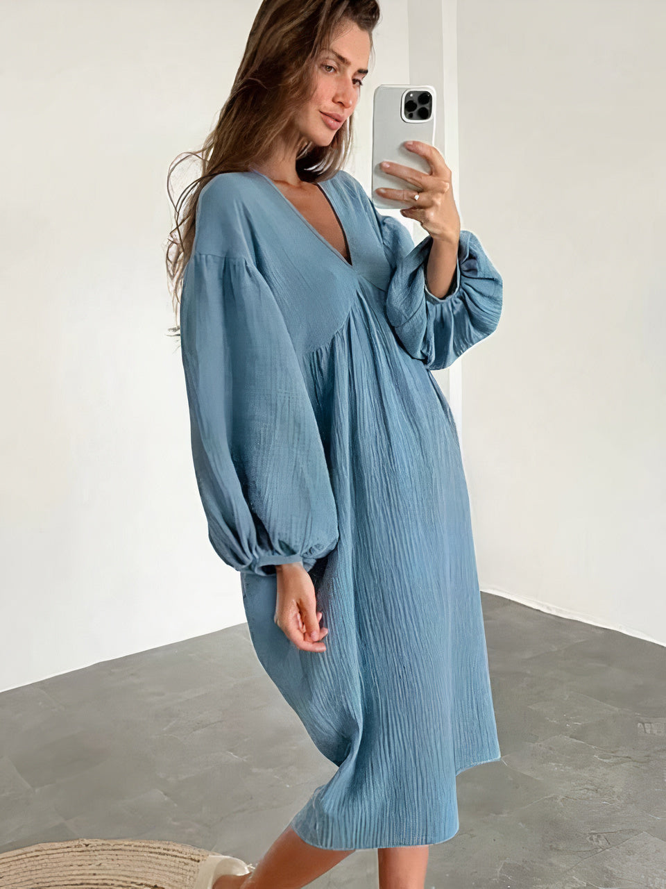 Flora Minimalist Casual Dress Designer Edit