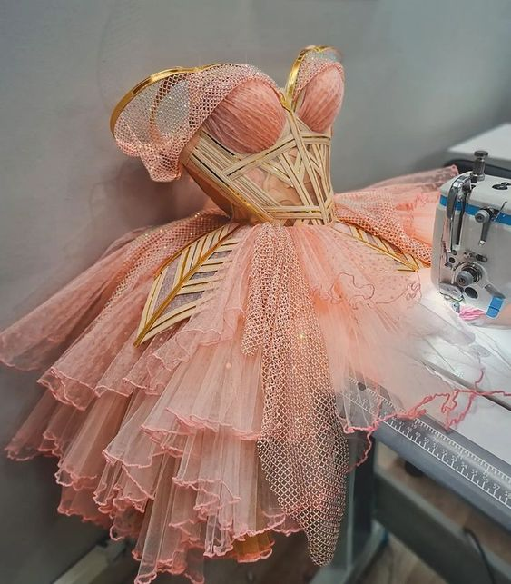 Chic A-line Tulle Homecoming Dress Dance Dress Y2704 - VelvetHem