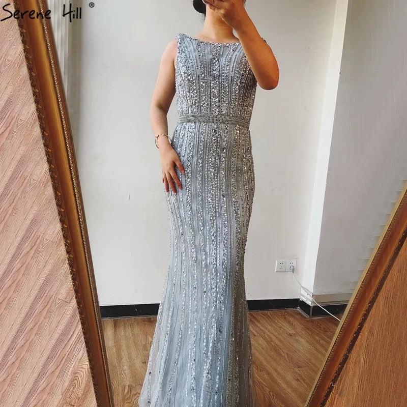 Zapdress Customized Pink Mermaid Long Sleeves Two Piece Evening Dresses with Jacket Beaded Party Gowns For Women (ZD17295)