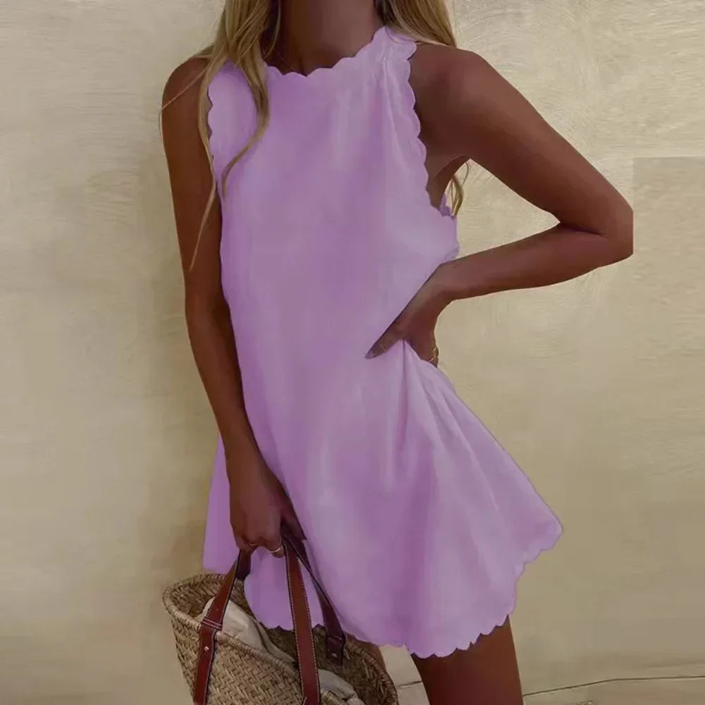 Annabel Statement Casual Vintage Dress Chic Silhouette Collection