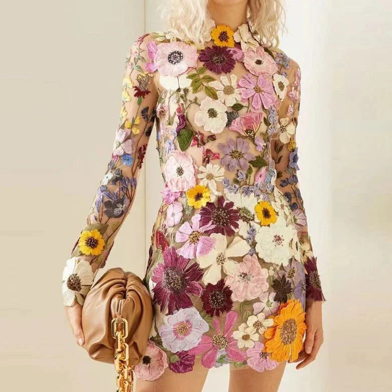 Cristina Effortless Perfect Floral Dress for Spring and Summer Designer Edit