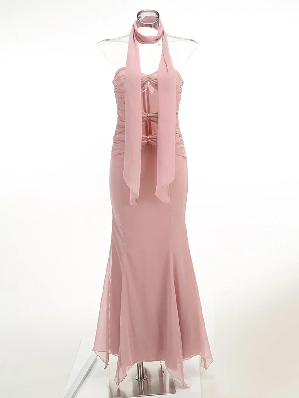 Twisted Tube Mermaid Dress