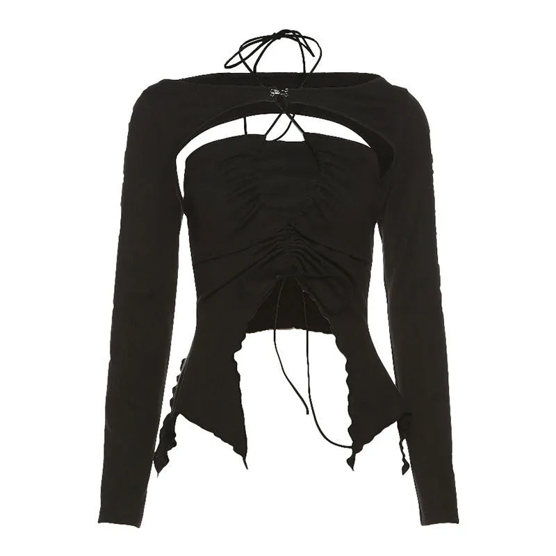 Vintage Long Sleeve Slim TShirt