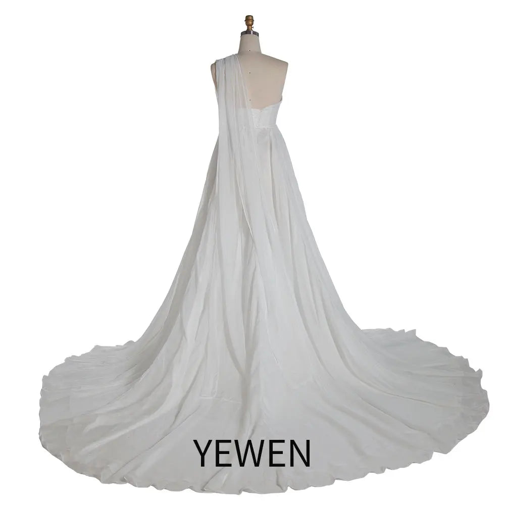 Silk Chiffon Maternity Photoshoot Dress Maternity Flying Dress SY240109