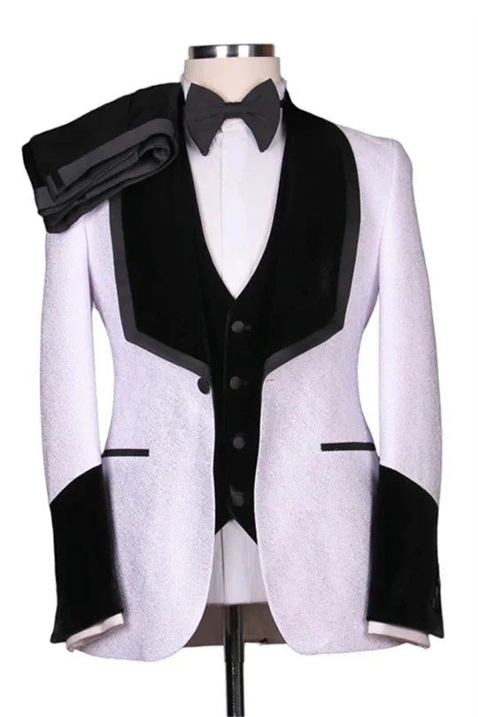 Suzhoufashion Newest Shawl Lapel Men's Wedding Suits
