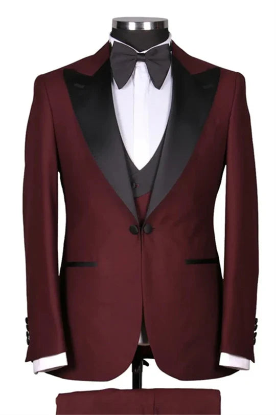Suzhoufashion Single Breasted Fitting Wedding Men Suits