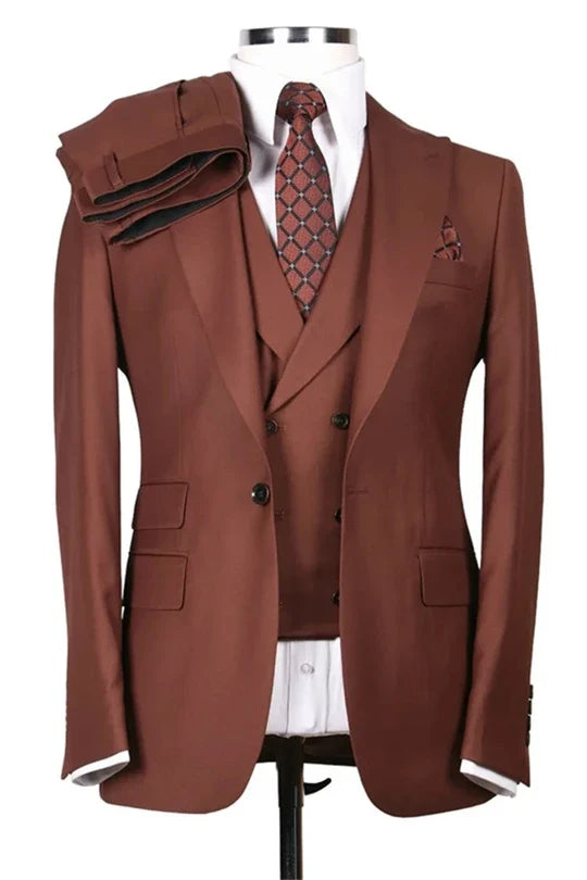 Suzhoufashion Three Piece Single Breasted Men Suits