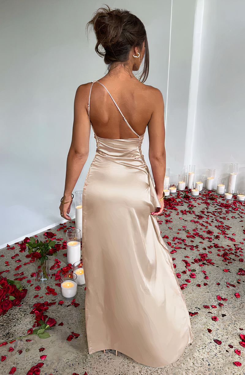 Antigona Timeless Cocktail Dress with One Shoulder Elevated Occasion Wear